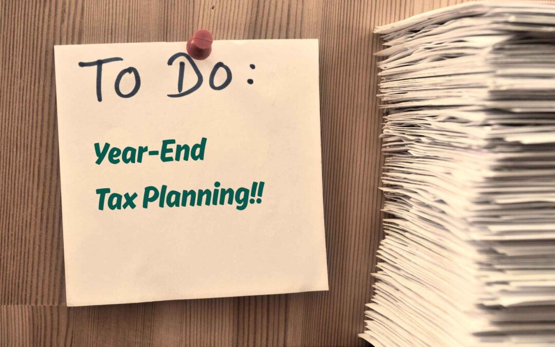 2025 Year-End Tax Checklist