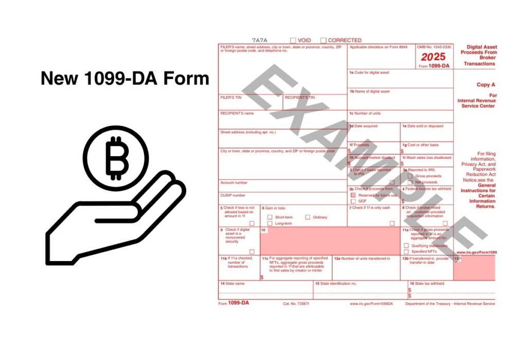 example of 1099-DA form for Digital Assets