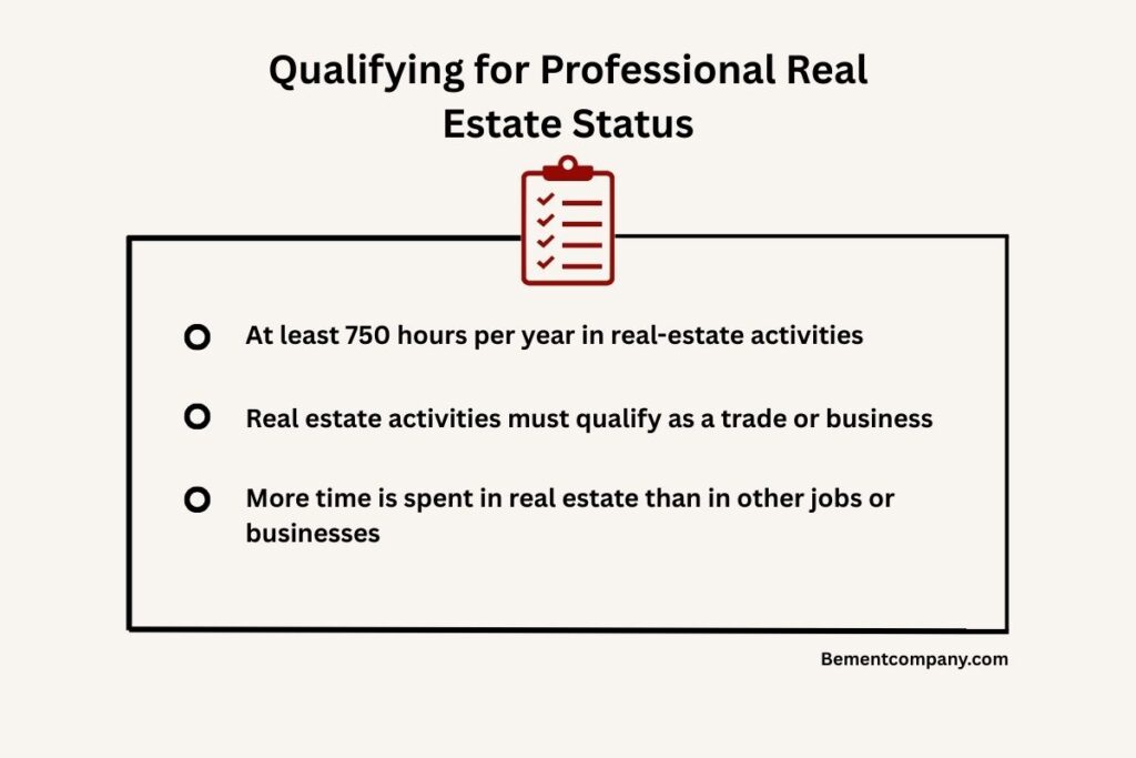 Checklist on How to Qualify for Professional Real Estate Status